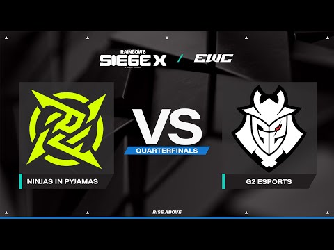 Ninjas in Pyjamas vs G2 Esports | R6 Siege X at EWC 25 - Day 3 - Quarterfinals