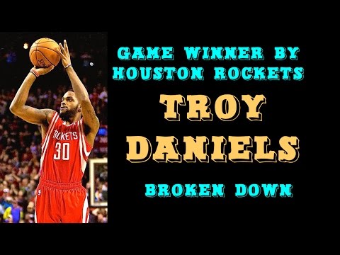 Houston Rockets Troy Daniels big NBA Playoffs shot analysed