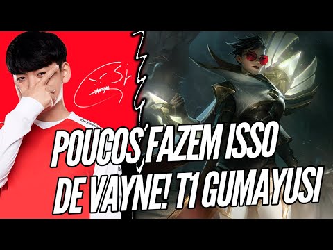 O JOGO PARECIA IMPOSSÍVEL, SERA QUE O T1 GUMAYUSI VIROU??