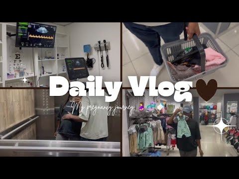 South African YouTuber| Shopping 🛒| Doctor's appointment🧬| Sonar scan🤰| Lunch and more 