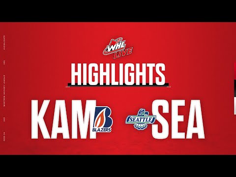 Kamloops Blazers at Seattle Thunderbirds 3/19 | WHL Highlights 2023-24