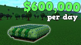 New +$600K/day Bloxburg Berry Bush Farm!