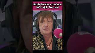 Richie Sambora confirms he’ll rejoin Bon Jovi 🎸 #shorts