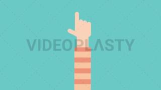 Hand Gesture: Pointing Animation [MOV & GIF]
