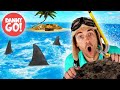 Sharks in the Water! 🦈 | Floor is Lava Game | Brain Break | Danny Go! Dance Songs for Kids