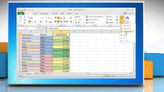 Microsoft® Excel 2010: Filter Stops Working Part Way Down the Spreadsheet