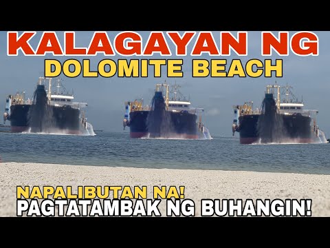 KALAGAYAN NG DOLOMITE BEACH MANILA BAY RECLAMATION UPDATE 07-05-2023