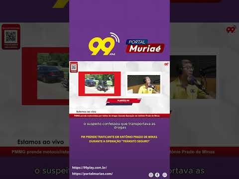 Abordado e encontrado com skunk, crack e cocaína a caminho do Rio de Janeiro.