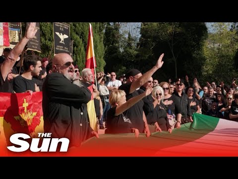 Thousands neo-fascists mark centenary of Mussolini's March on Rome