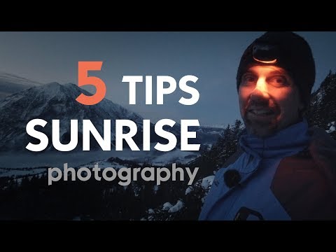 5 TIPS for SUNRISE photography