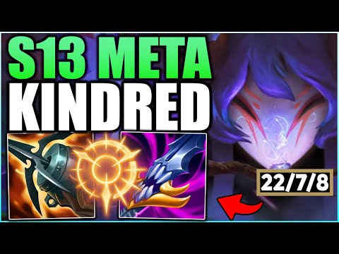 Season 13 Meta Kindred Does Way Too Much Damage! (Best Kindred Build In S13) - League Of Legends