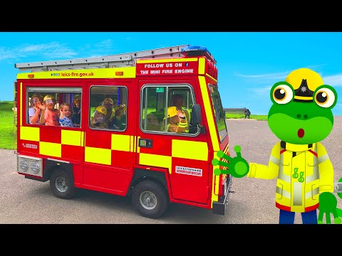 Gecko And The Mini Fire Truck | Gecko's Real Vehicles | Fire Trucks For Kids | Educational Videos