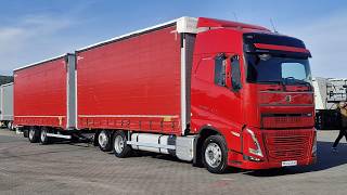 شاحنة ذات أغطية جانبية Volvo FH 460 + مقطورة ستارة | صورة 4 - Autoline