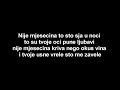 Toše Proeski-Mjesečina (LYRICS/TEKST/TEXT)