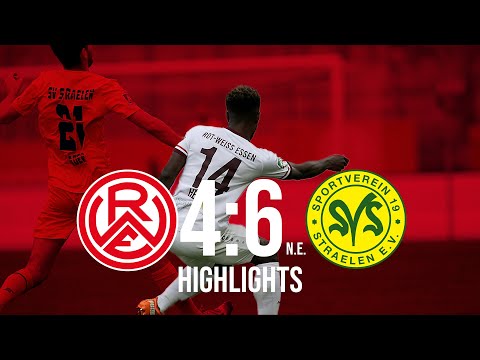 Niederrheinpokal Halbfinale - Saison 2020/2021: RWE - SV Straelen (Highlights)