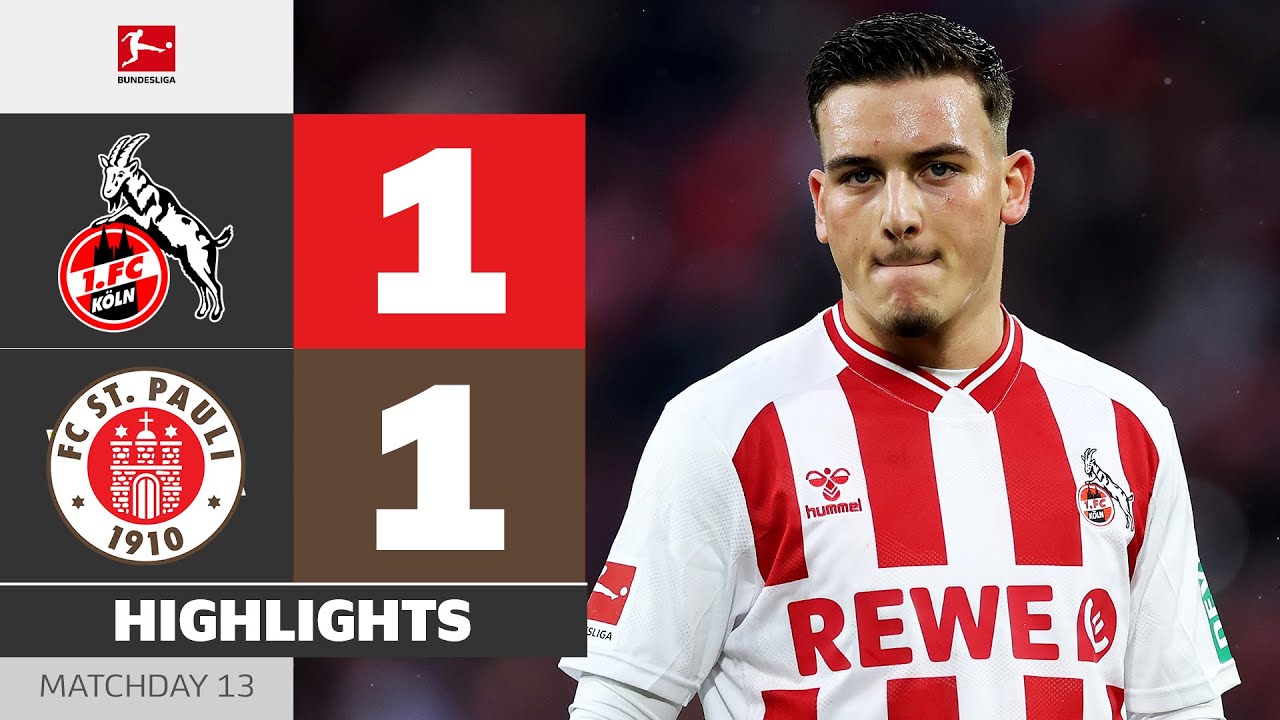 FC Koln vs St. Pauli Extended Highlights