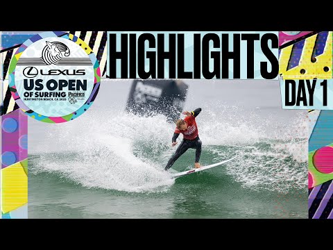 Highlights - Lexus US Open of Surfing Presented by Pacifico 2025 - Challenger Series Day 1