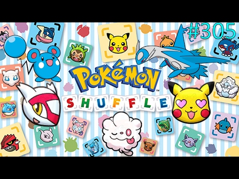 Let's Play Pokemon Shuffle:  Part 305 - Winking Cotton Candy