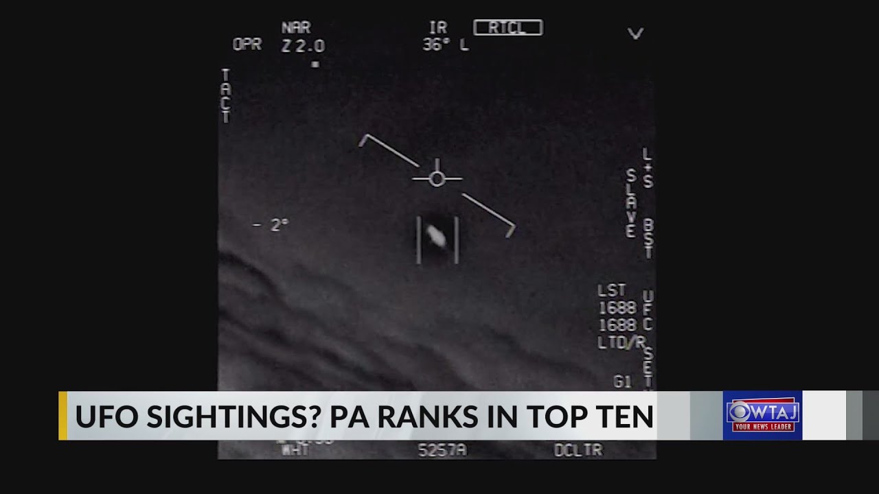 Pa. ranks top 10 for most UFO sightings in the US