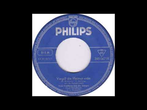 Fred Frohberg  -  Vergiß die Heimat nicht  1958