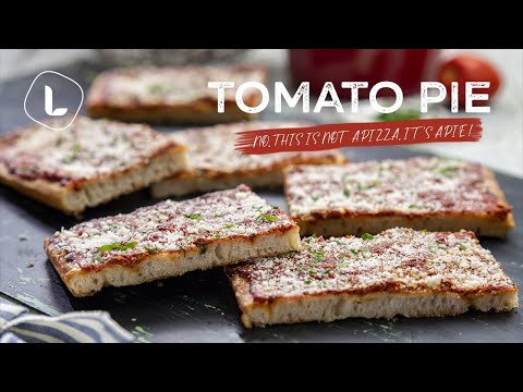 Homemade Philly-Style Tomato Pie | Food Channel L Recipes