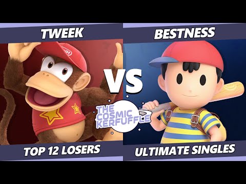 Cosmic Kerfuffle SSBU - TSM | Tweek (Diddy Kong) Vs. ARM | BestNess (Ness) Smash Ultimate Top 12