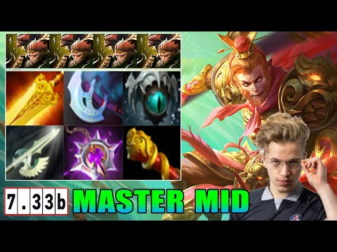 TOPSON Grands Master [Monkey King] Build MK Mid Radiance EZ Destroyed Medusa With Combo Dota 2 7.33B