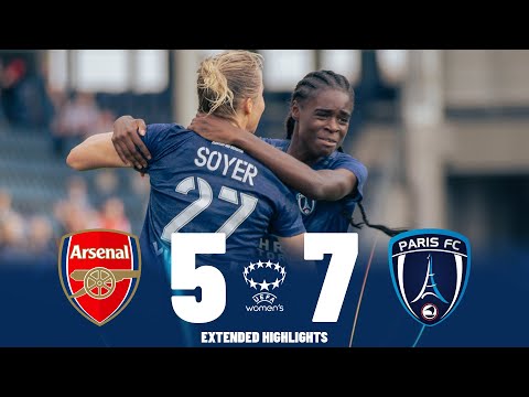 Arsenal vs Paris | What a Game | Highlights & Penalty Shootout | Women's Champions League 09-09-2023
