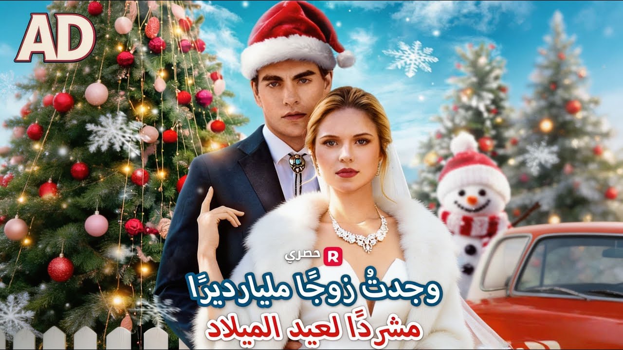 ماراثون مشاهدة مسلسل [وجدتُ زوجًا مليارديرًا مشردًا لعيد الميلاد] !#reelshorts