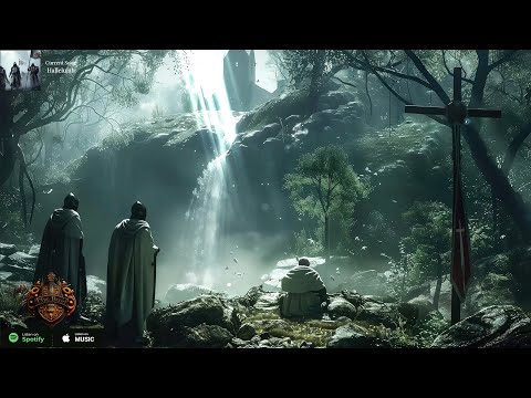 Gregorian Chants 432Hz -  Waterfall Ambience