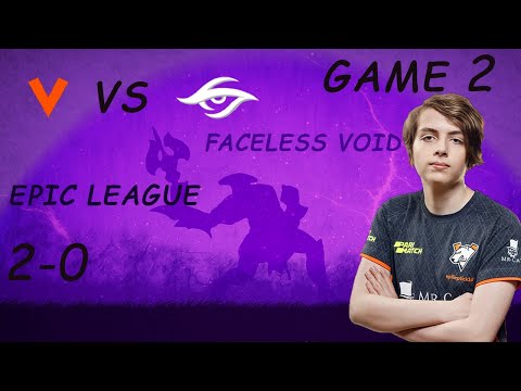 VP.EPILEPTICK1D faceless void | vp vs secret | game 2 | 2-0