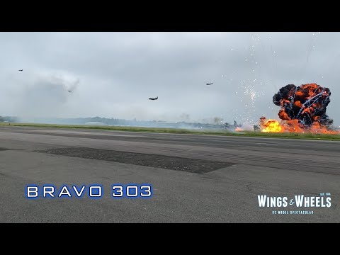 TJD Warbirds Explosions and RC Planes - Wings & Wheels 2021