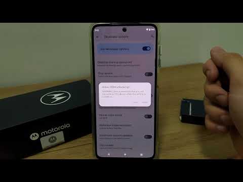 How to enable or disable OEM unlocking on Moto G50