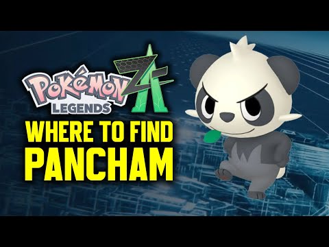 Pokemon Legends ZA - How to get Pancham (Pancham Location)
