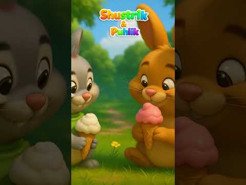Shustrik & Puhlik — Brain Freeze Battle! 🥶🍦 | Funny 3D Pixar-Style Short