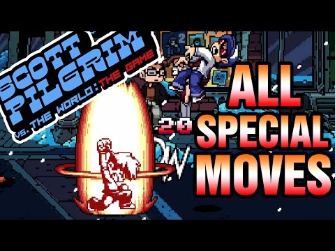 All Special Attacks: Scott Pilgrim vs the World The Game