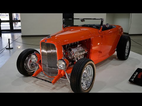 Roy Brizio Built 1932 Ford Roadster AMBR contender complete Walk Around with Modern Rodding