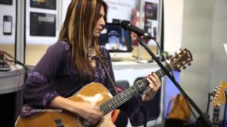 Ali Handal performs with AmpKit at NAMM 2013 