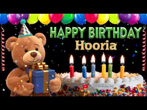 Hooria Happy birthday To You - Happy Birthday song name Hooria 🎁 🎂