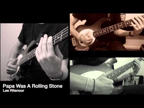 Lee Ritenour - Papa Was A Rolling Stone [BASS COVER]