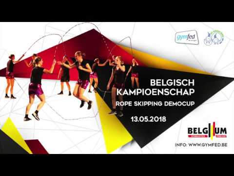 ROPE SKIPPING: Belgisch Kampioenschap Democup 13.05.2018