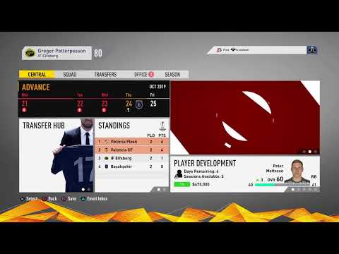 IF Elfsborg S:2 2019-2020 Allsvenskan Match 10 VS GIF Sundsvall (6-3-0)