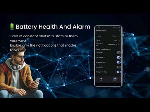 Battery Charge Alarm & Health