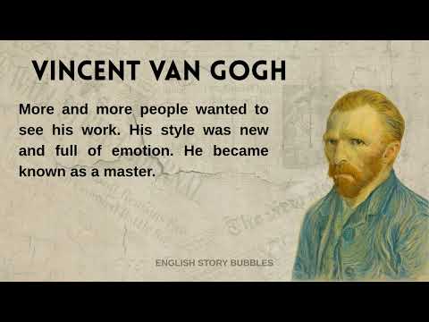 Learn English with Vincent Van Gogh  | A2 Level Vocabulary & Listening Practice