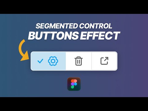 How to Create a Segmented Control Figma Animation - Figma Button Tutorial