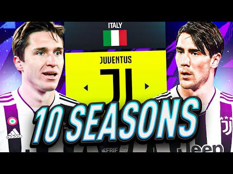 I Takeover Juventus for 10 SEASONS... in FIFA 22🤩