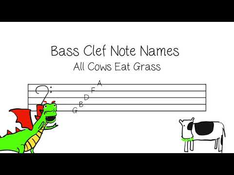 Let's Read Music 5   Bass Clef Note Names 720p