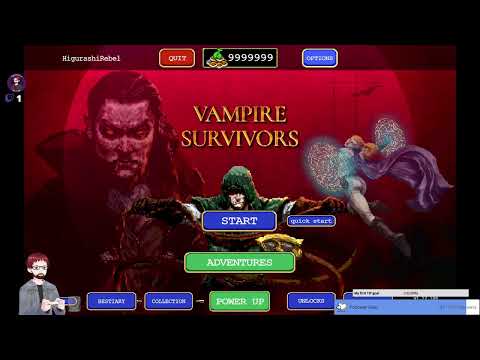 New starter for the three, Megalo Dracula wrecks havoc - Vampire Survivors Playtrough pt51