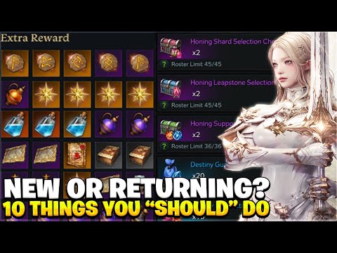 New or Returning to Lost Ark 2025? 10 Things You SHOULD Do!