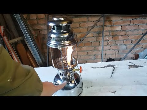 🛠 ч.1/2 Butterfly-828/350cp. Керосиновая калильная лампа. Ремонт насоса, размер стекла.